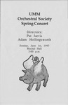 UMM Orhcestral Society Spring Concert by Music Discipline