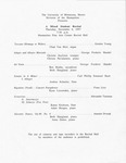 Mixed Student Recital by Music Discipline