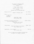 Mixed Student Recital by Music Discipline
