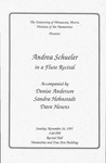 Flute recital by Music Discipline