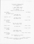 Mixed Student Recital by Music Discipline
