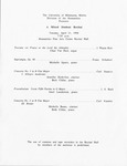 Mixed Student Recital by Music Discipline