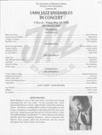UMM Jazz Ensembles by Music Discipline