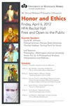 Thirty-Sixth Annual Midwest Philosophy Colloquium, 2011-2012 by University of Minnesota - Morris. Philosophy Department