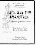 Jack and the Beanstalk, April 24-25, 2009 by Theatre Arts Discipline