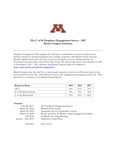 University of Minnesota Employee Engagement Survey 2017 Morris Campus Summary
