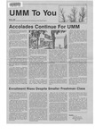 UMM to You: Winter 1989 by University of Minnesota, Morris Alumni Association
