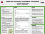 Effect of Assay Medium pH on Inhibitory Ability of <i>Streptomyces</i> by Trevor Swan and Miriam Gieske