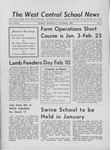 The West Central School News vol. XLVIII, no. 4 by West Central School of Agriculture