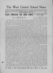 The West Central School News vol. V, no. 1 by West Central School of Agriculture