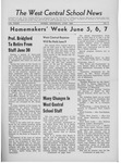 The West Central School News vol. XXXIX, no. 2 by West Central School of Agriculture