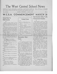 The West Central School News vol. XXXIII, no. 1