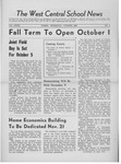The West Central School News vol. XXXIX, no. 3 by West Central School of Agriculture
