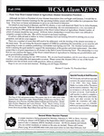WSCA AlumNews: Fall 1998 by University of Minnesota, Morris Office of Alumni Relations
