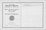 West Central Bulletin 1927