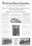 West Central Bulletin 1920