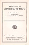 West Central Bulletin 1940-1941 by West Central School of Agriculture