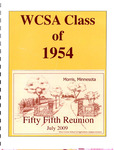 WCSA Class of 1954, 55th Reunion, 2009